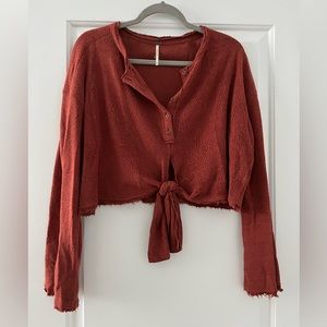 Free People Henley Sweater